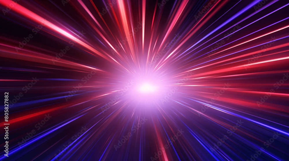 Abstract red and blue light background on black background, futuristic tech energy concept illustration Abstract red and blue light background on black background, futuristic tech energy concept illustration
