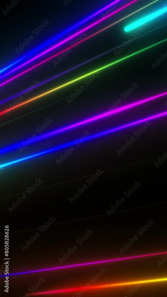 Glowing light lines animation. Neon light, electric light, light effect. magical glow, shine Glowing light lines animation. Neon light, electric light, light effect. magical glow, shine