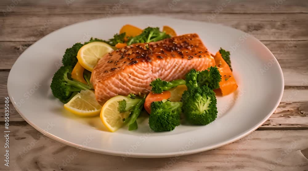 Salmon with Chimichurri Sauce and Grilled Corn Salmon with Chimichurri Sauce and Grilled Corn
