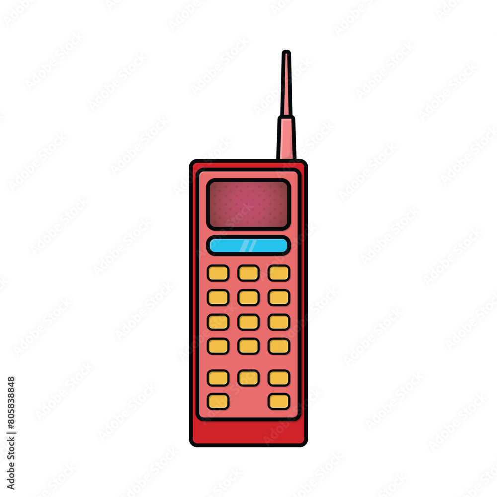 Mobile phone icon. Device gadget technology and electronic theme. Isolated design. Vector illustration Mobile phone icon. Device gadget technology and electronic theme. Isolated design. Vector illustration