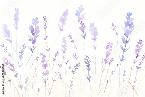 lavender sprigs  artful splashes