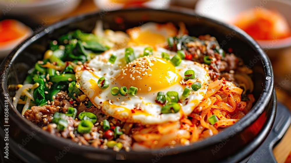 A Delicious Bo ssam Korean food . Generative Ai A Delicious Bo ssam Korean food . Generative Ai