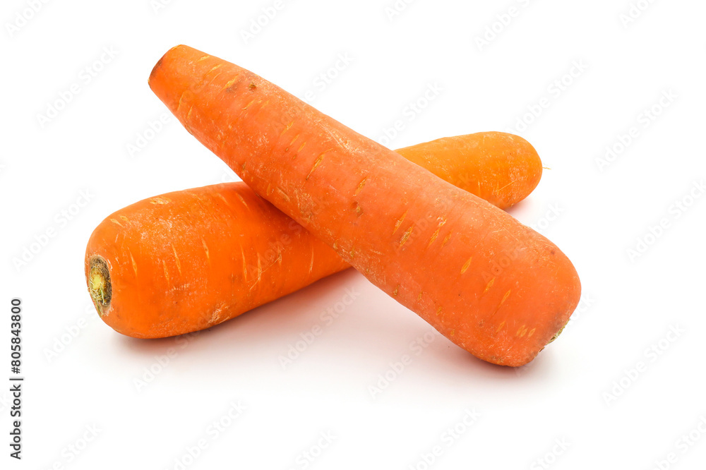 carrots isolated on white carrots isolated on white