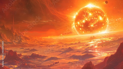 Sun's Radiant Splendor - Exploring the Life-Sustaining Power of Earth's Celestial Companion