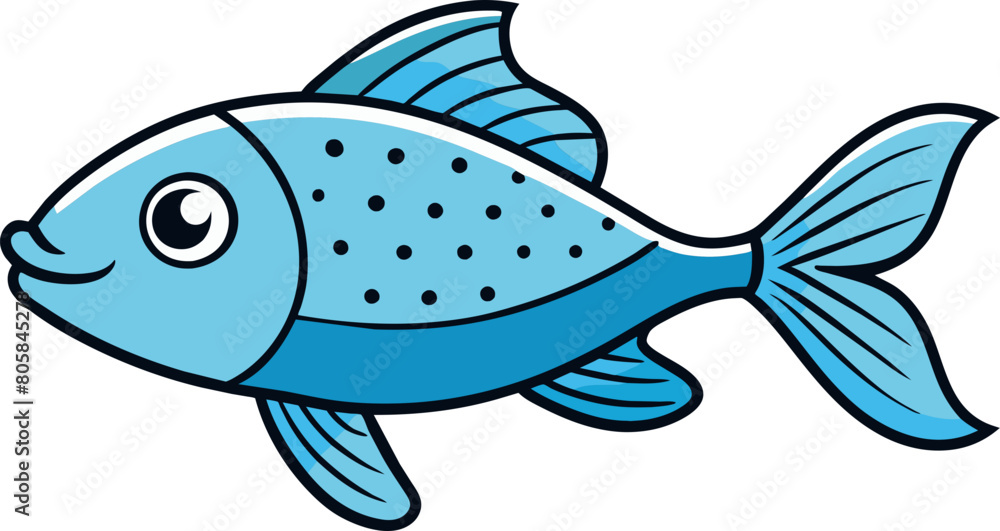 Fototapeta premium fish illustration