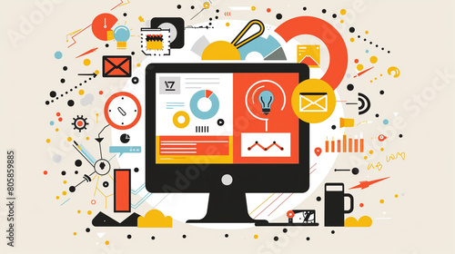 digital marketing business on online platforms.
