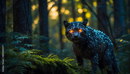 Magical Creature in Forest