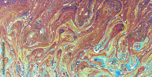 Marbleized Textures: Luxurious Oil-Painted Magic for High-End Brands