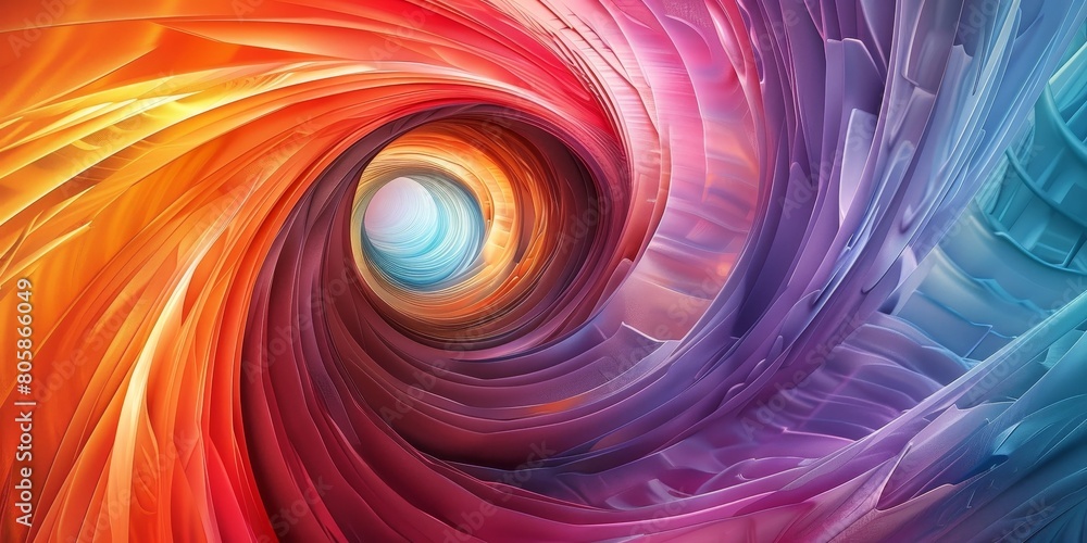 Close Up of Colorful Spiral Wallpaper Close Up of Colorful Spiral Wallpaper