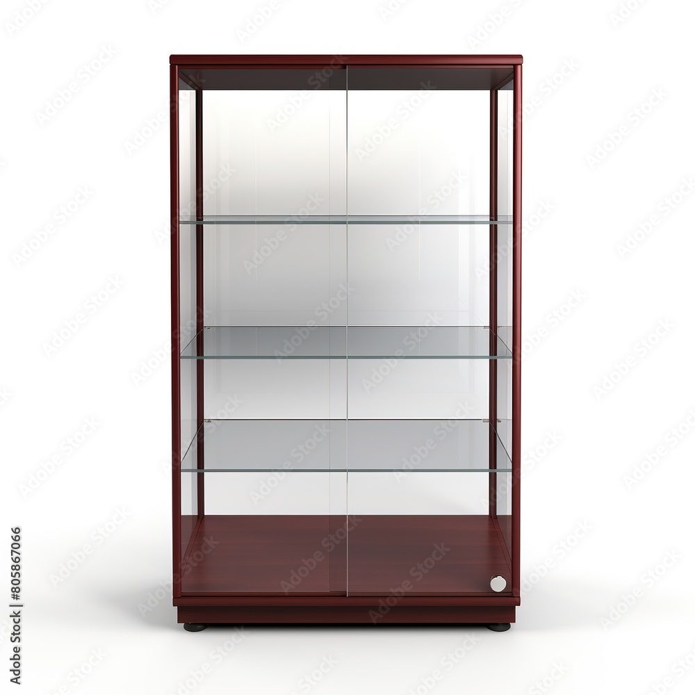 Display cabinet maroon Display cabinet maroon