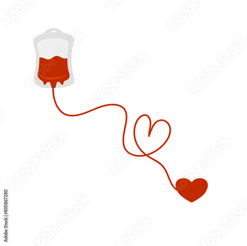 World blood donor day concept