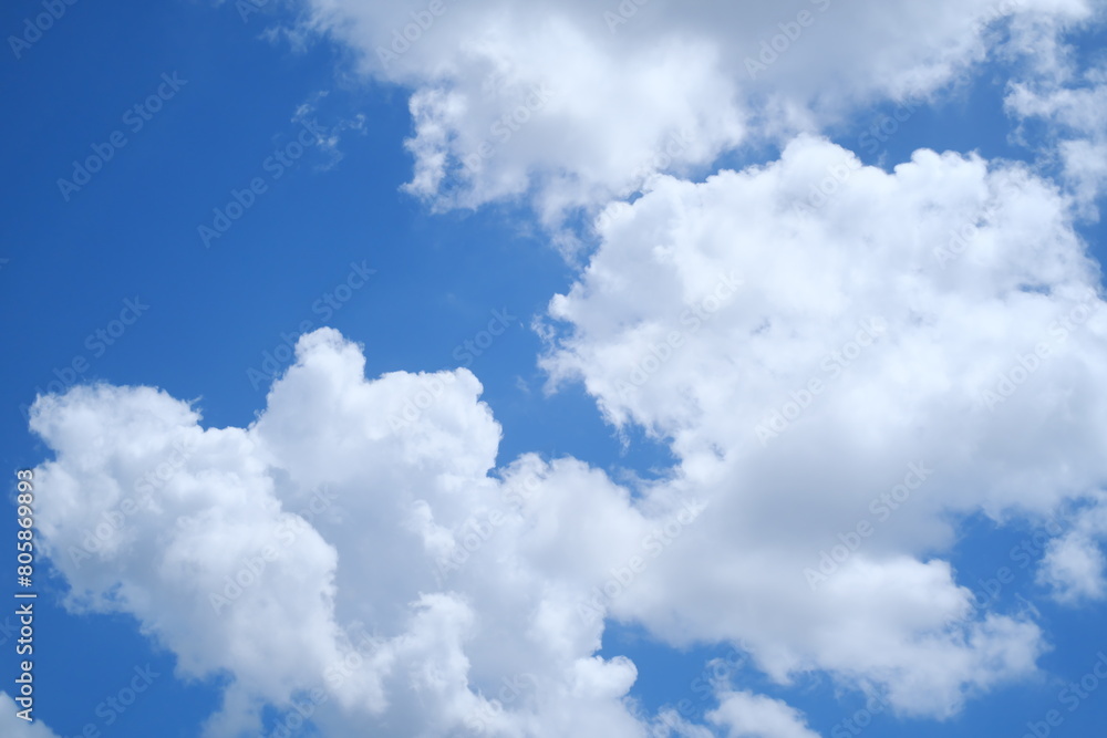 青空と白い雲
青空と白い雲