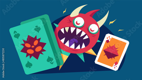 The game also had surprise cards where players could unexpectedly unleash a powerful fearbased attack on rival players..