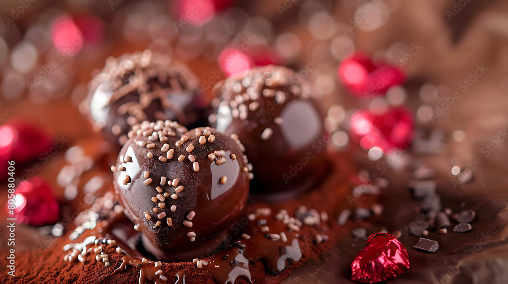 Chocolate Background For World Chocolate Day, Generative AI Chocolate Background For World Chocolate Day, Generative AI