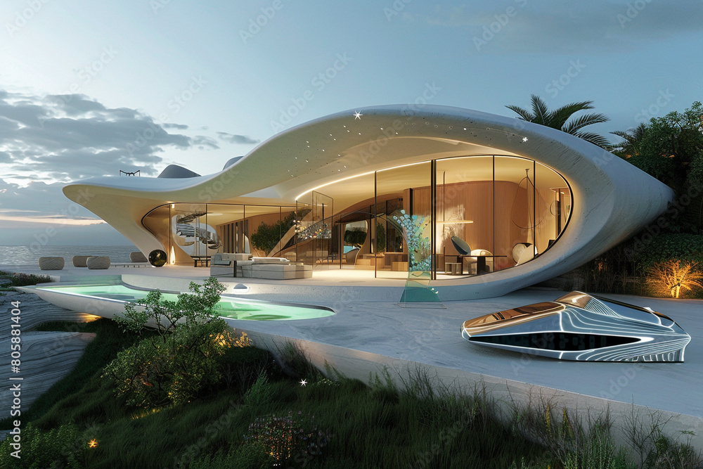 Turkish mansion with state-of-the-art smart tech and luxurious holographic enhancements. Turkish mansion with state-of-the-art smart tech and luxurious holographic enhancements.
