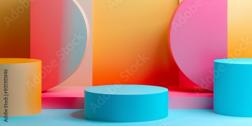 Colorful Objects Arranged on Table