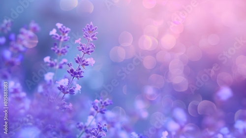 Lavender Periwinkle Gradient  Dreamy Blend of Serenity