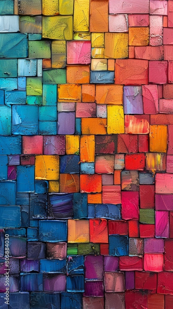 Oil painting, grid pattern, Ultra HD, 8K Oil painting, grid pattern, Ultra HD, 8K