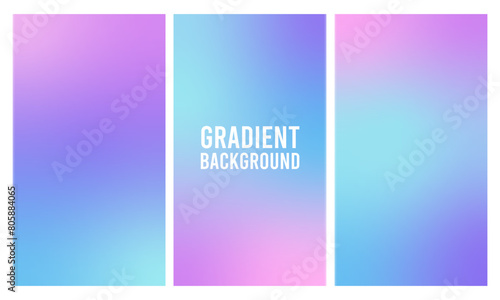 blue color gradient background, bundling, for social media template