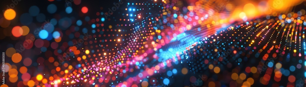 3D chaotic pixels in primary colors, closeup, with digital particles, bright lighting, cyber realm 3D chaotic pixels in primary colors, closeup, with digital particles, bright lighting, cyber realm