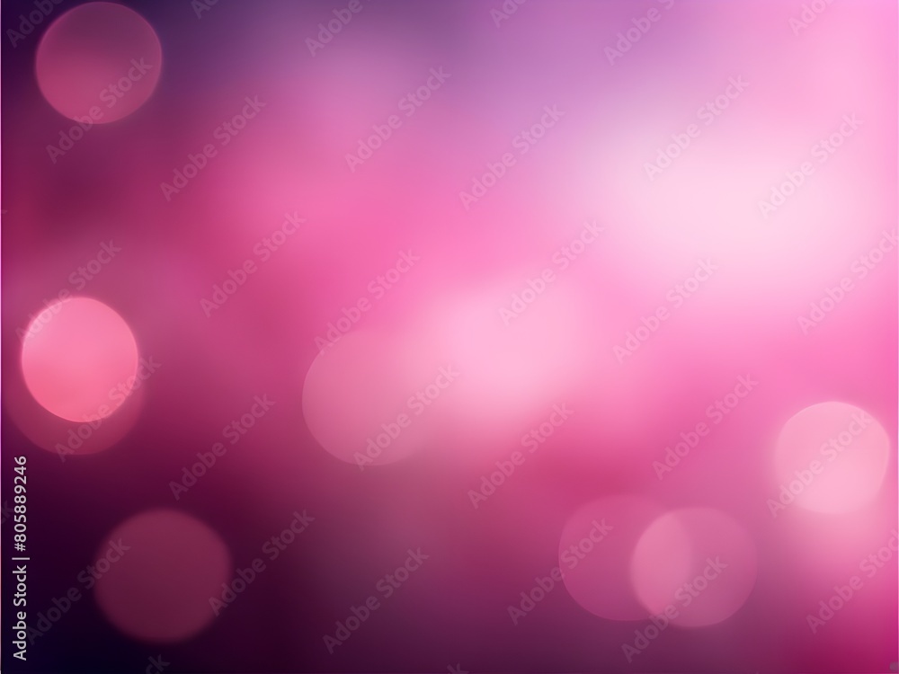 A pink background decorated with an enchanting blur of pink light bokeh