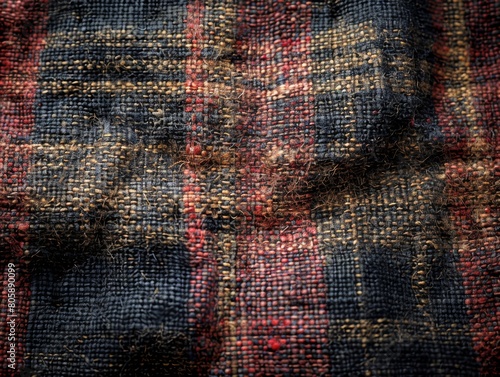 Plaid fabric, Altra HD, 8K  photo