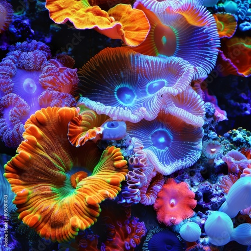 Vivid hues and unique structures of the coral reefs can be found beneath the ocean s surface.