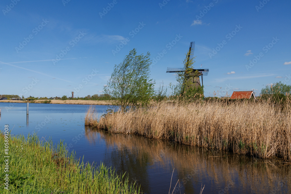 Die Windmühlen von Kinderdijk