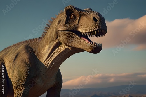 dinosaur in the sun © haidero