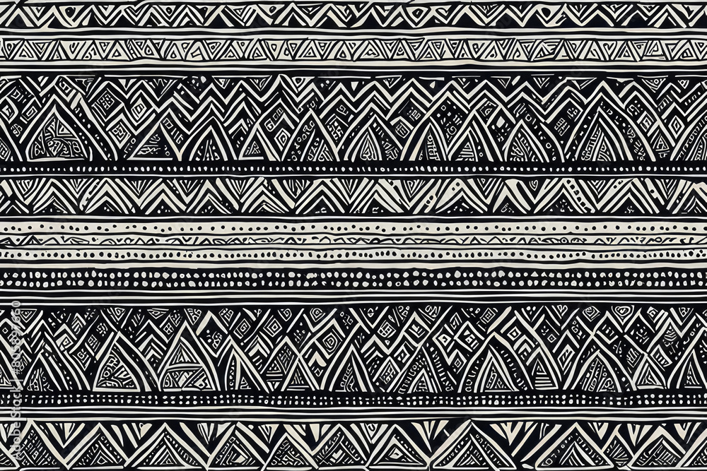 Hand drawn abstract seamless pattern, ethnic background, simple style great for textiles, banners, wallpapers, wrapping Hand drawn abstract seamless pattern, ethnic background, simple style great for textiles, banners, wallpapers, wrapping