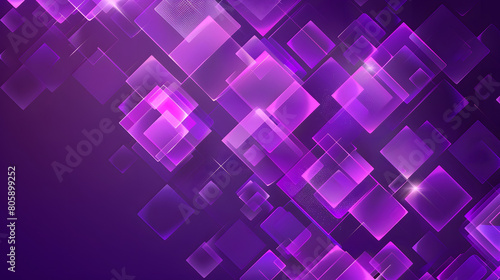 abstract purple square background
