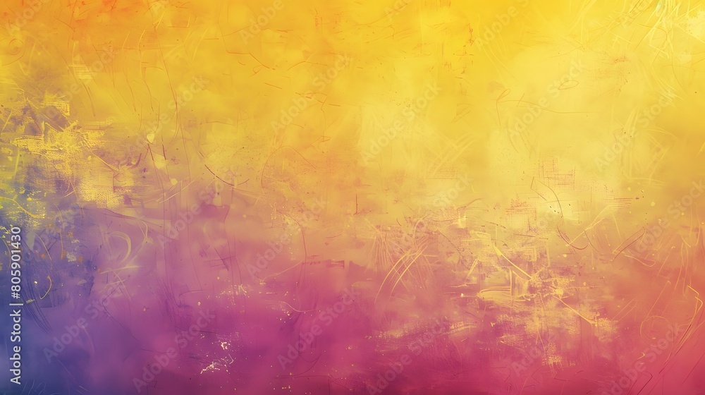 Warm Gradient Abstract Art with Detailed Textures