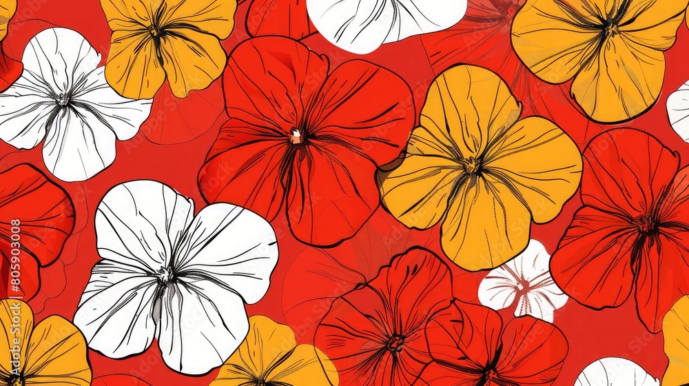 Light red, yellow vector doodle pattern with flowers. Simple design with flowers on abstarct background. Best design for your business,floral background with orange and yellow gerbera daisies
Light red, yellow vector doodle pattern with flowers. Simple design with flowers on abstarct background. Best design for your business,floral background with orange and yellow gerbera daisies