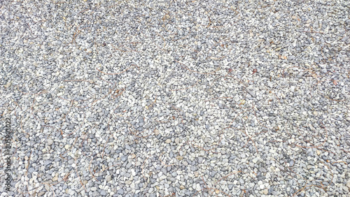 Gray gravel floor texture and background seamless