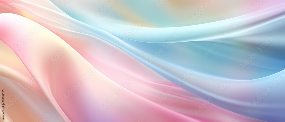 Elegant Soft Satin Fabric Close-up Elegant Soft Satin Fabric Close-up