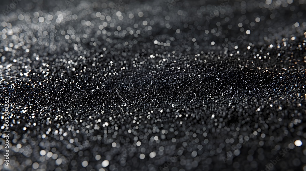 Dark Abstract Macro Glitter Surface Dark Abstract Macro Glitter Surface