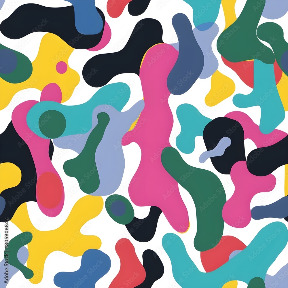 random placed color blobs background tile seamless random placed color blobs background tile seamless