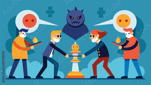 Some players used psychological warfare pretending to be friendly and trustworthy to gain the upper hand and create a false sense of security in their.