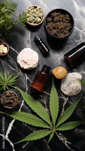 an eye-catching social media post about a new line of cannabis products