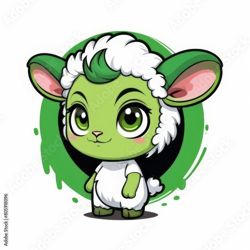 Tiny Goat Mascot for Kids Brand Suitable for Logo Mascot