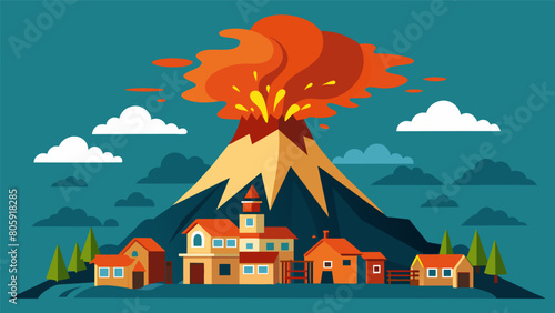 The earthquake tremors that accompanied the volcanos eruption could be felt throughout the entire region just as the social unrest had spread to.