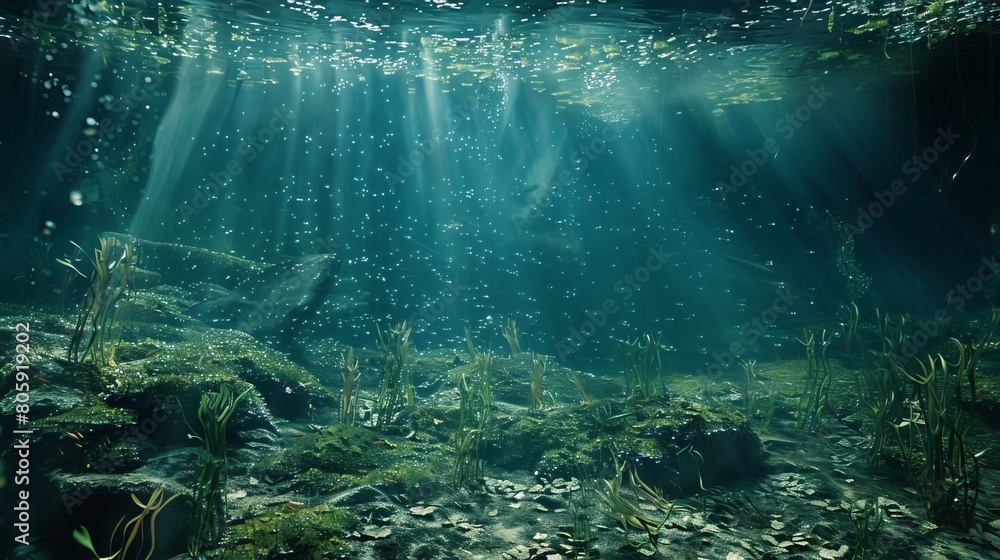Aqua Vitae: Witnessing the Enigmatic Depths of Aquatic Ecosystems