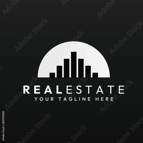 Real Estate logo vector or template
