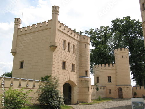 Jagdschloss Schloss Letzlingen in der Letzlinger Heide in Sachsen-Anhalt photo