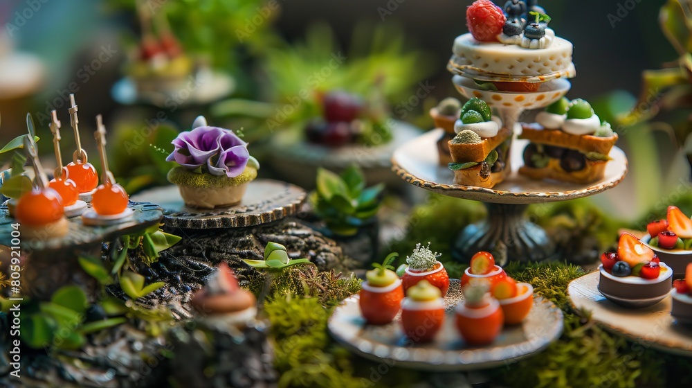 Bite-Sized Delights: Miniature Marvels of Culinary Precision