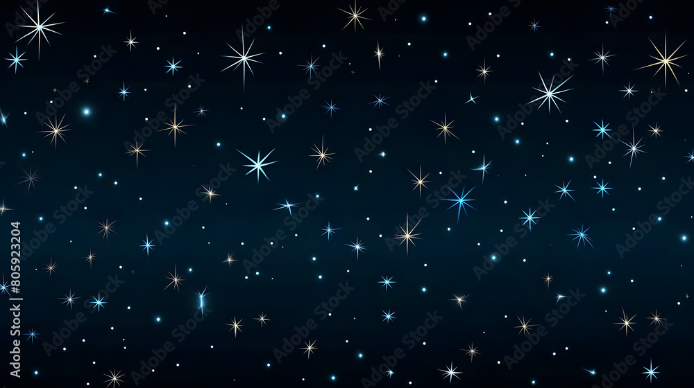 Fototapeta premium star pattern minimalistic simple technology background