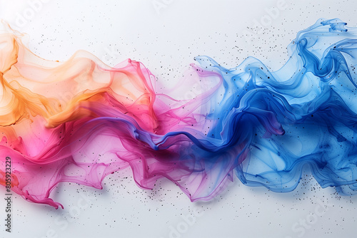 Abstract colorfull iquid design textures with orange, pink, violet, blue, aquamarine colors