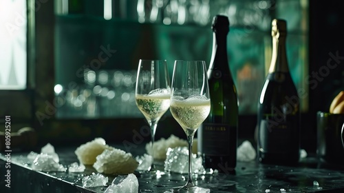 Emerald Affair: Discovering the Sparkling World of White Wine photo