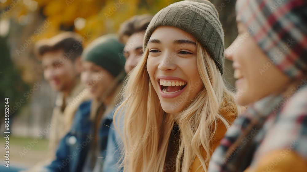 Radiant Laughter: Sharing Joy and Friendship with Her Beloved Circle Radiant Laughter: Sharing Joy and Friendship with Her Beloved Circle
