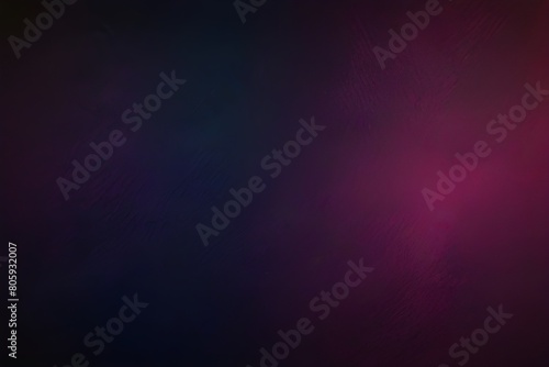 Vivid colors noise texture on dark grainy background: a vibrant color gradient of pink, yellow, magenta and purple. Generative AI 